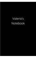 Valeria's Notebook