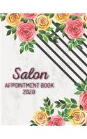 Salon Appointment Book 2020