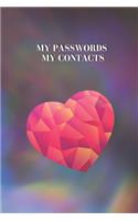 My Passwords My Contacts