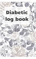 Diabetic Log Book: Blood sugar notebook, journal record, diabetic organiser, Glucose Tracker