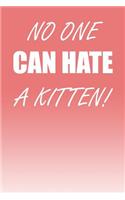 No One Can Hate a Kitten!