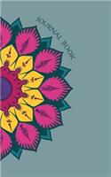 Journal Book: 5 x 8, 80 Pages, Unique Mandala Designs for Cover, Journal, Blank book, Recipe, Planner to Write in Classic Ruled Notebook Diary for Men Women Write