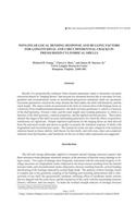 Nonlinear Local Bending Response and Bulging Factors for Longitudinal and Circumferential Cracks in Pressurized Cylindrical Shells