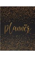 2020 Planner: Daily Weekly Monthly Calendar Planner - 12 Months Jan - Dec 2020 For Academic Agenda Schedule Organizer Logbook and Journal Notebook Planners With T