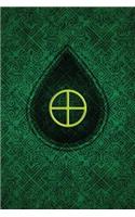 Monogram Gnosticism Notebook: Blank Journal Diary Memoir Log Logue(40 Monogram Chartreuse 150 Lined)