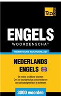 Thematische woordenschat Nederlands-Brits-Engels - 3000 woorden