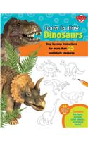 Learn to Draw Dinosaurs: Step-By-Step Instructions for More Than 25 Prehistoric Creatures