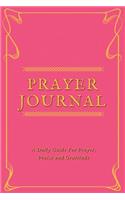 Prayer Journal: Golden Pink