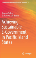 Achieving Sustainable E-Government in Pacific Island States
