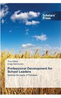 Professional Development for School Leaders