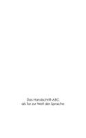 Handschrift-Abc