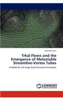 Trkal Flows and the Emergence of Metastable Streamline-Vortex Tubes