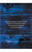 Second Annual Report of the Board of Commissioners of Common Schools in Connecticut