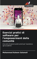 Esercizi pratici di software per l'empowerment della comunità