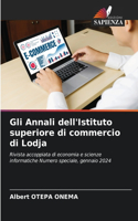 Gli Annali dell'Istituto superiore di commercio di Lodja