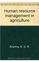 Human Resource Management in Agriculture