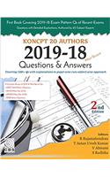 KONCEPT - 20 Authors: 2019 - 18 (2nd Edition)