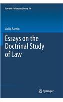 Essays on the Doctrinal Study of Law