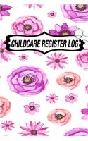 Childcare Register Log