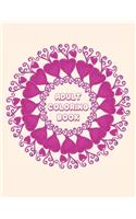 Adult coloring book: valentine day coloring book