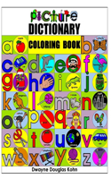 Picture Dictionary Coloring Book