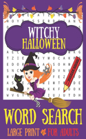 Witchy Halloween Word Search