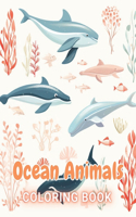 Ocean Animals Coloring Book