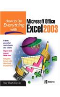 How to Do Everything with Microsoft Office Excel 2003