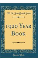 1920 Year Book (Classic Reprint)