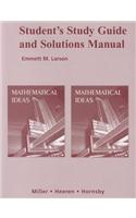 Student Study Guide and Solutions Manual for Mathematical Ideas