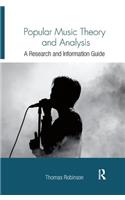 Popular Music Theory and Analysis
