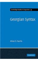 Georgian Syntax