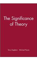 Significance of Theory