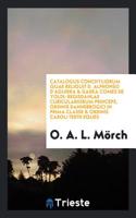 Catalogus Conchyliorum Quae Reliquit D. Alphonso D'Aguirra & Gadea Comes de Yoldi