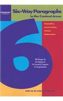 Six-Way Paragraphs in the Content Areas: Introductory