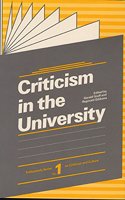 Criticism In The University