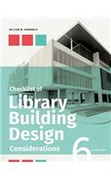 Checklist of Library Building Design Considerations