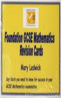 Foundation GCSE Mathematics Revision Cards