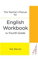 A Teachers Manual for English Workbook for Fourth Grade