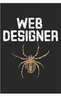 Web Designer: 6x9 - 120 page - Dot Grid Notebook for Web Designers and Developers