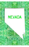 Nevada: 6x9 lined journal: The Great State of Nevada USA: The Silver State Notebook