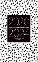 2020 2024 Five Year Monthly Calendar, Jan 2020- Dec 2024 Agenda