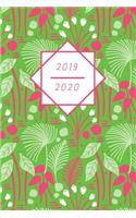 2019-2020 - Kalender, Planer & Organizer: The Power of Flowers - Ein Wochenkalender Für Mehr Routine Im Alltag - Taschenkalender - 6''x9'' - Inkl. Habit Tracker (Für 18 Monate)
