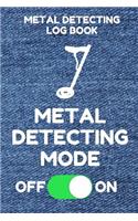Metal Detecting Log Book