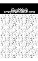 Sheet Music Composition Notebook