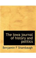 The Iowa Journal of History and Politics