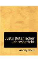 Just's Botanischer Jahresbericht
