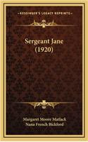 Sergeant Jane (1920)