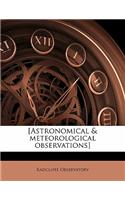 [Astronomical & meteorological observations] Volume 17