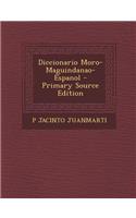Diccionario Moro-Maguindanao-Espanol
